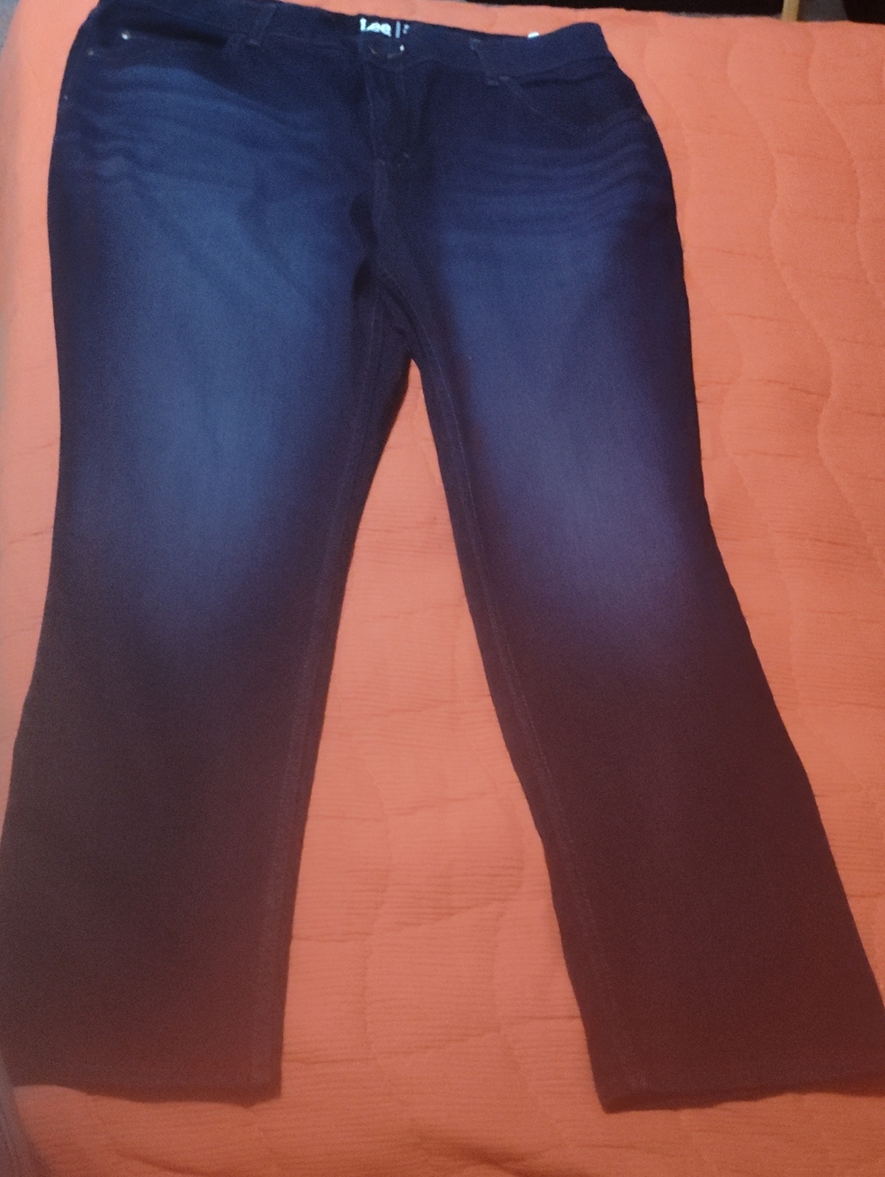 Lee Women Navy Skinny Stretch Jeans